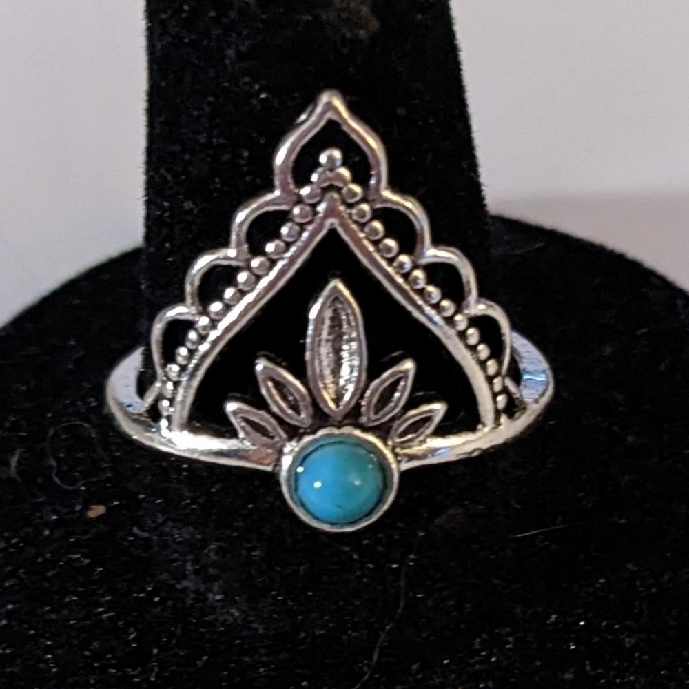 New Vintage Jewelry Geometric Irregular Hollow Ring, T1B7C, T1